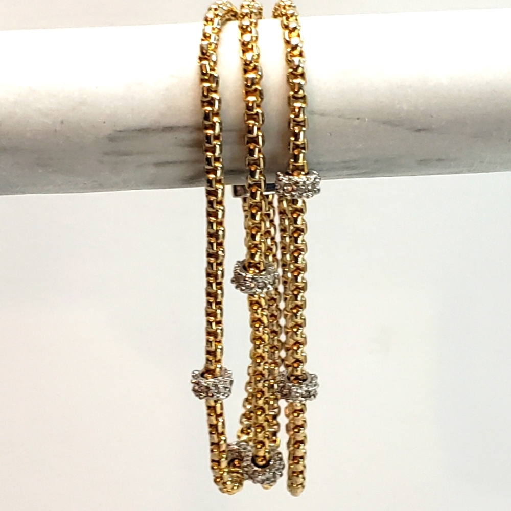 Gold and Silver tone Bracelet